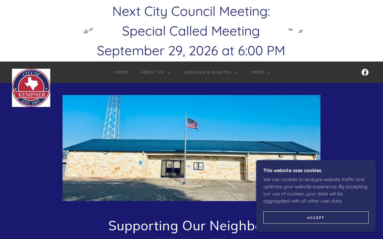 Kempner city hall public contact location
